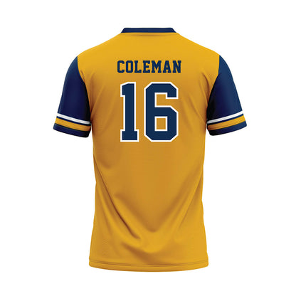 UTC - NCAA Football : Demetrius Coleman - Gold Jersey-1