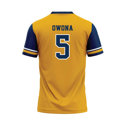 UTC - NCAA Women's Basketball : Sarah Owona - Gold Jersey-1