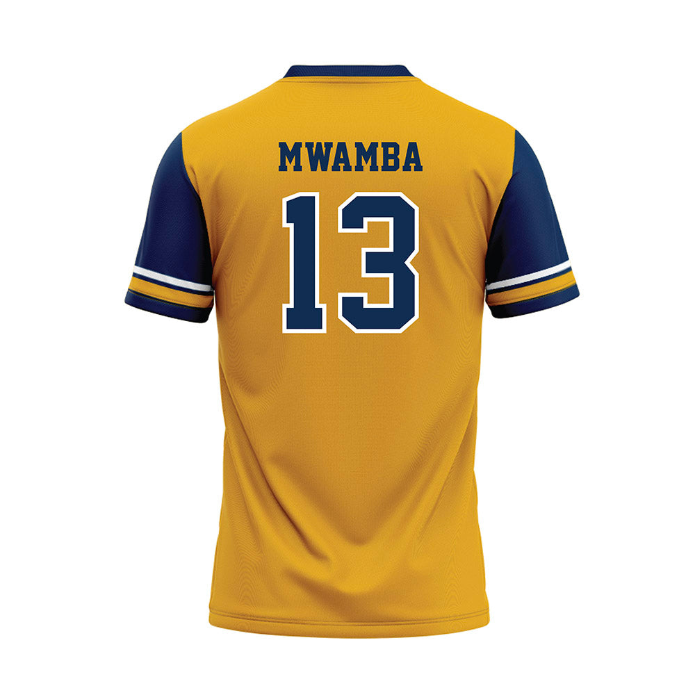 UTC - NCAA Football : Beni Mwamba - Gold Jersey-1