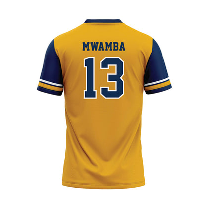 UTC - NCAA Football : Beni Mwamba - Gold Jersey-1