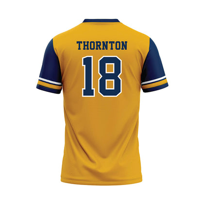UTC - NCAA Football : Zaire Thornton - Gold Jersey-1
