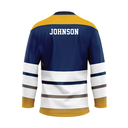 UTC - NCAA Men's Golf : Carson Johnson Johnson - Blue Hockey Jersey-1