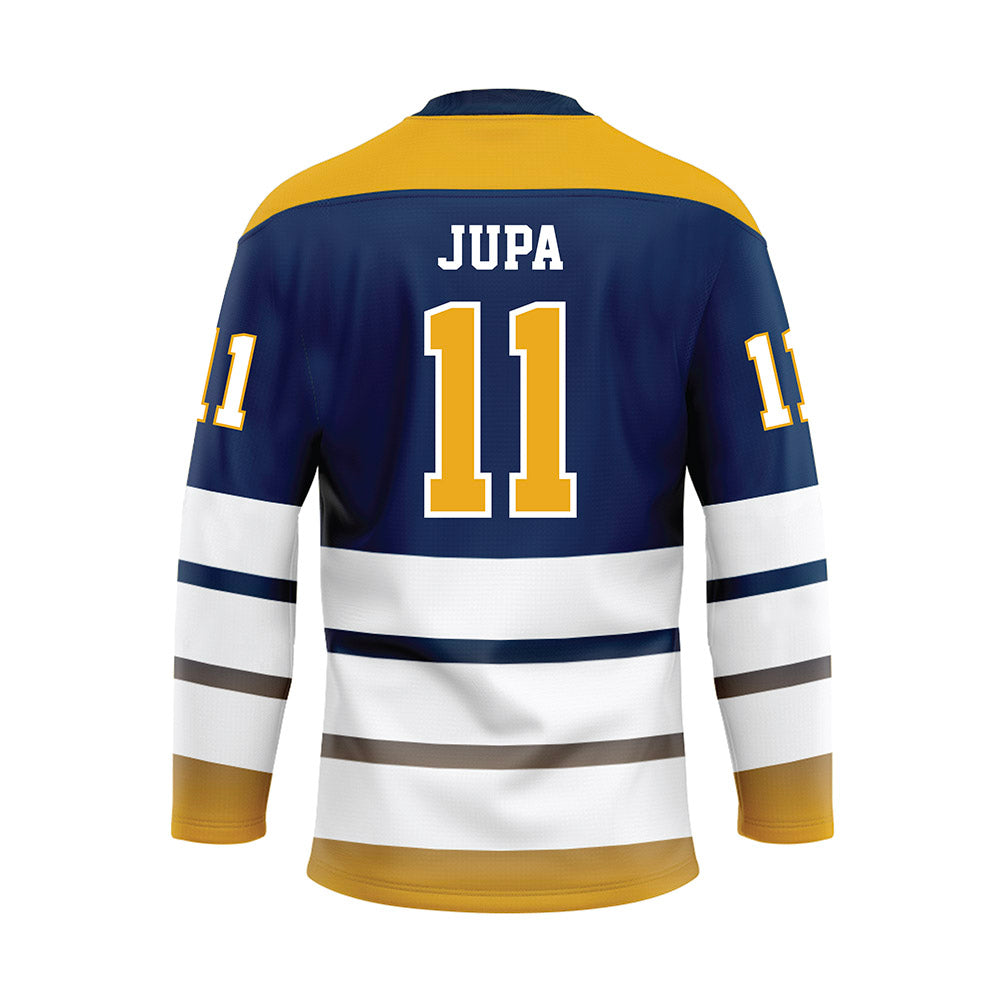 UTC - NCAA Men's Tennis : Jakub Jupa - Blue Hockey Jersey-1