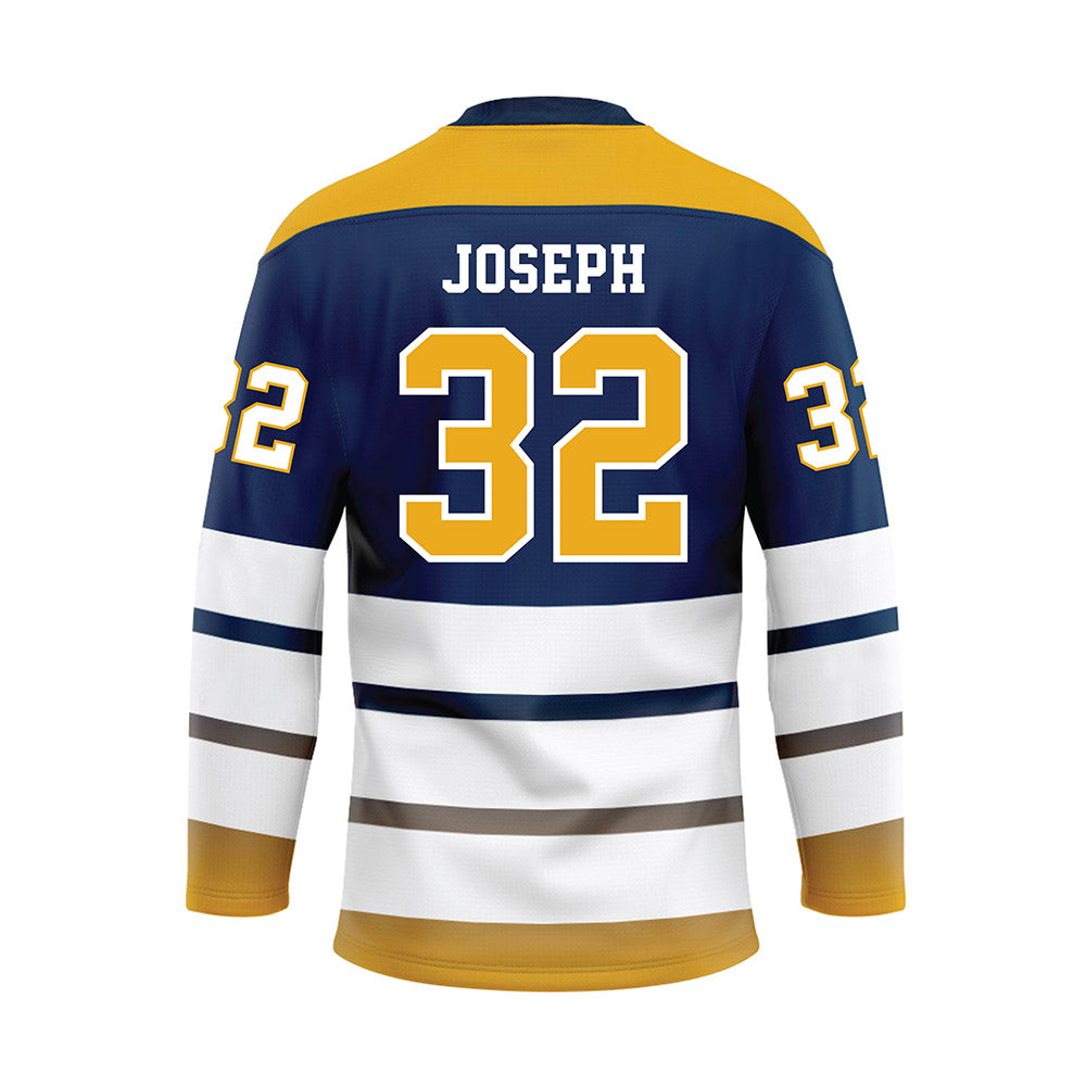 UTC - NCAA Football : Kobe Joseph - Blue Hockey Jersey-1