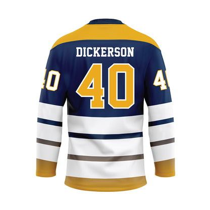 UTC - NCAA Football : Jordyn Dickerson - Blue Hockey Jersey-1