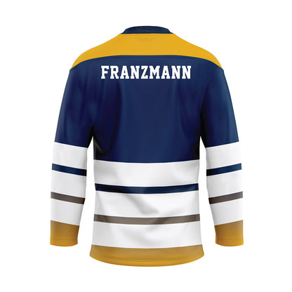 UTC - NCAA Men's Tennis : Julian Franzmann - Blue Hockey Jersey-1
