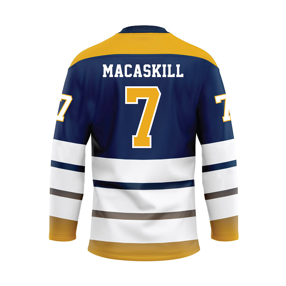 UTC - NCAA Women's Volleyball : Kendyl MacAskill - Blue Hockey Jersey-1