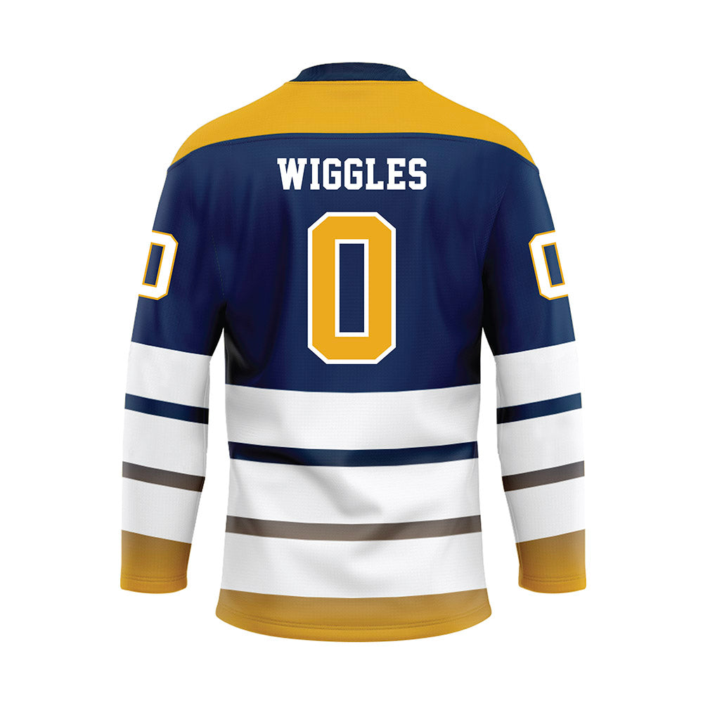 UTC - NCAA Football : Quay Wiggles - Blue Hockey Jersey-1