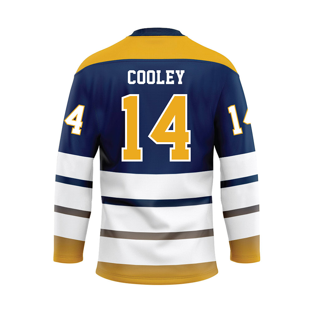 UTC - NCAA Softball : Lexi Cooley - Blue Hockey Jersey-1