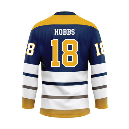 UTC - NCAA Football : Treyvon Hobbs - Blue Hockey Jersey-1