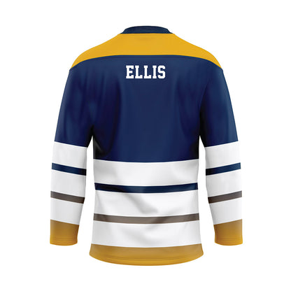 UTC - NCAA Women's Cross Country : Andrea Ellis - Blue Hockey Jersey-1
