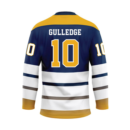 UTC - NCAA Beach Volleyball : Ansley Gulledge - Blue Hockey Jersey-1
