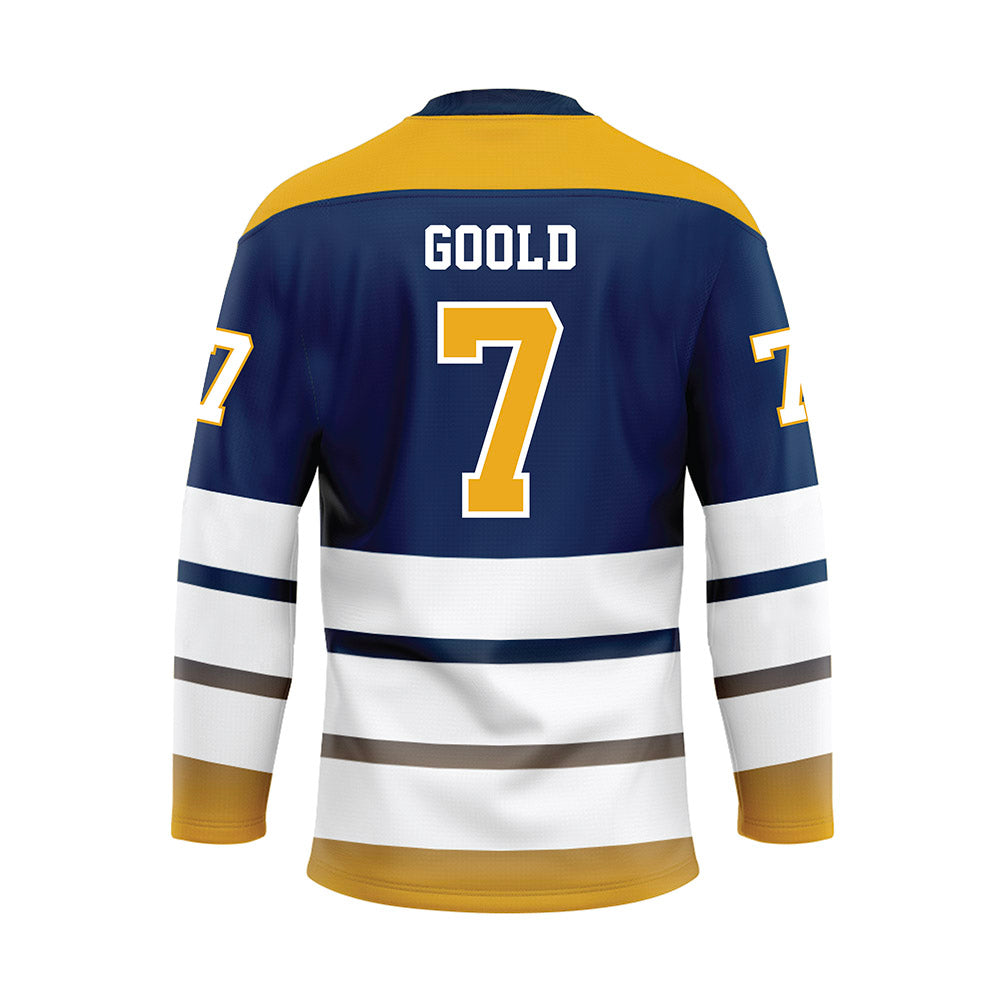 UTC - NCAA Softball : Peja Goold - Blue Hockey Jersey-1