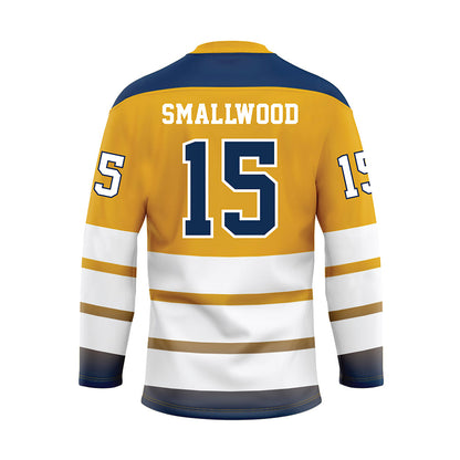 UTC - NCAA Football : Taylor Smallwood - Gold Hockey Jersey-1