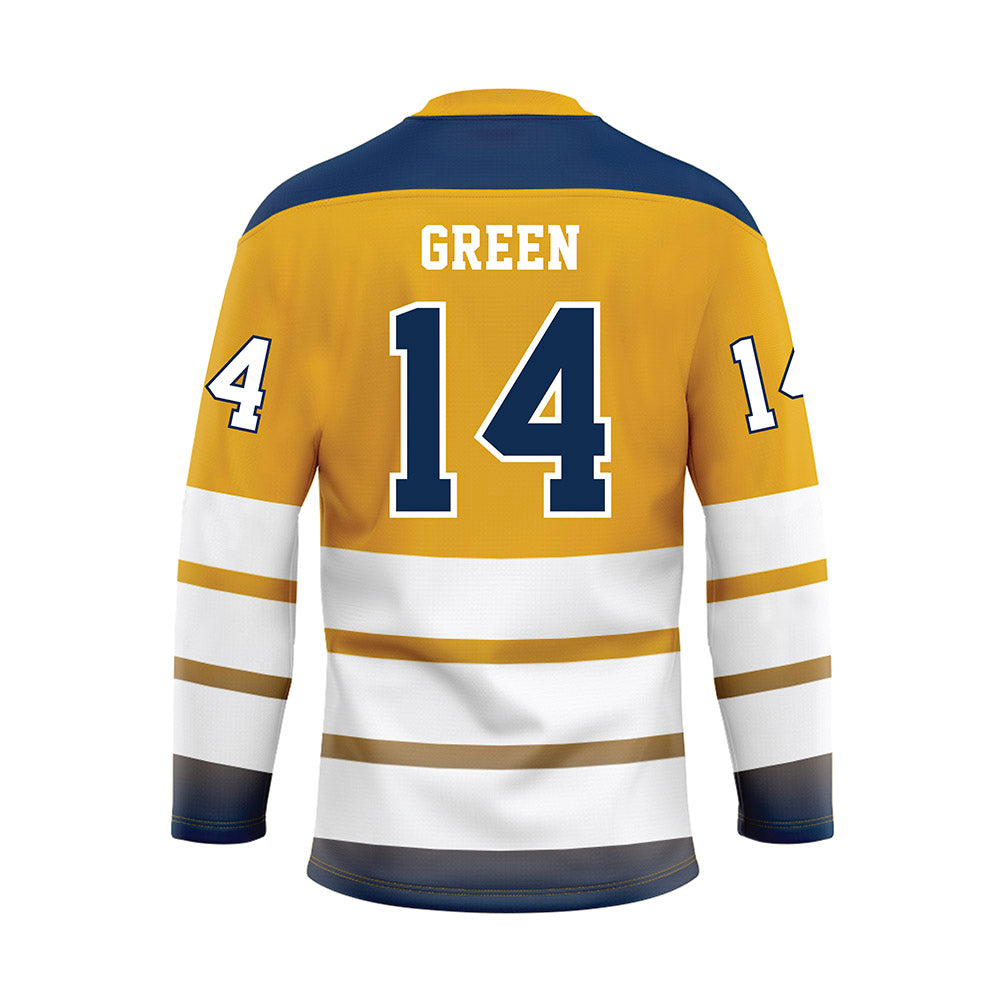 UTC - NCAA Women's Soccer : Ainsley Green - Gold Hockey Jersey-1