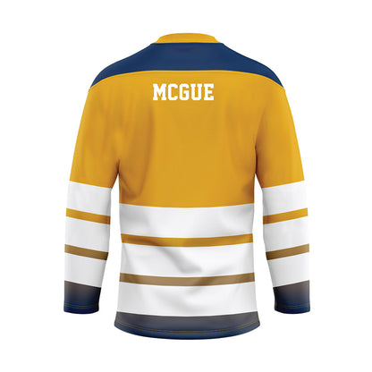 UTC - NCAA Women's Track & Field : Ava Mcgue - Gold Hockey Jersey-1
