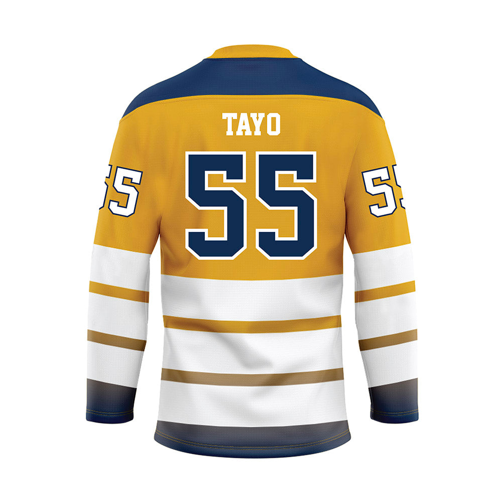 UTC - NCAA Football : Ky Tayo - Gold Hockey Jersey-1
