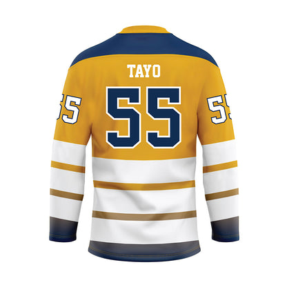UTC - NCAA Football : Ky Tayo - Gold Hockey Jersey-1