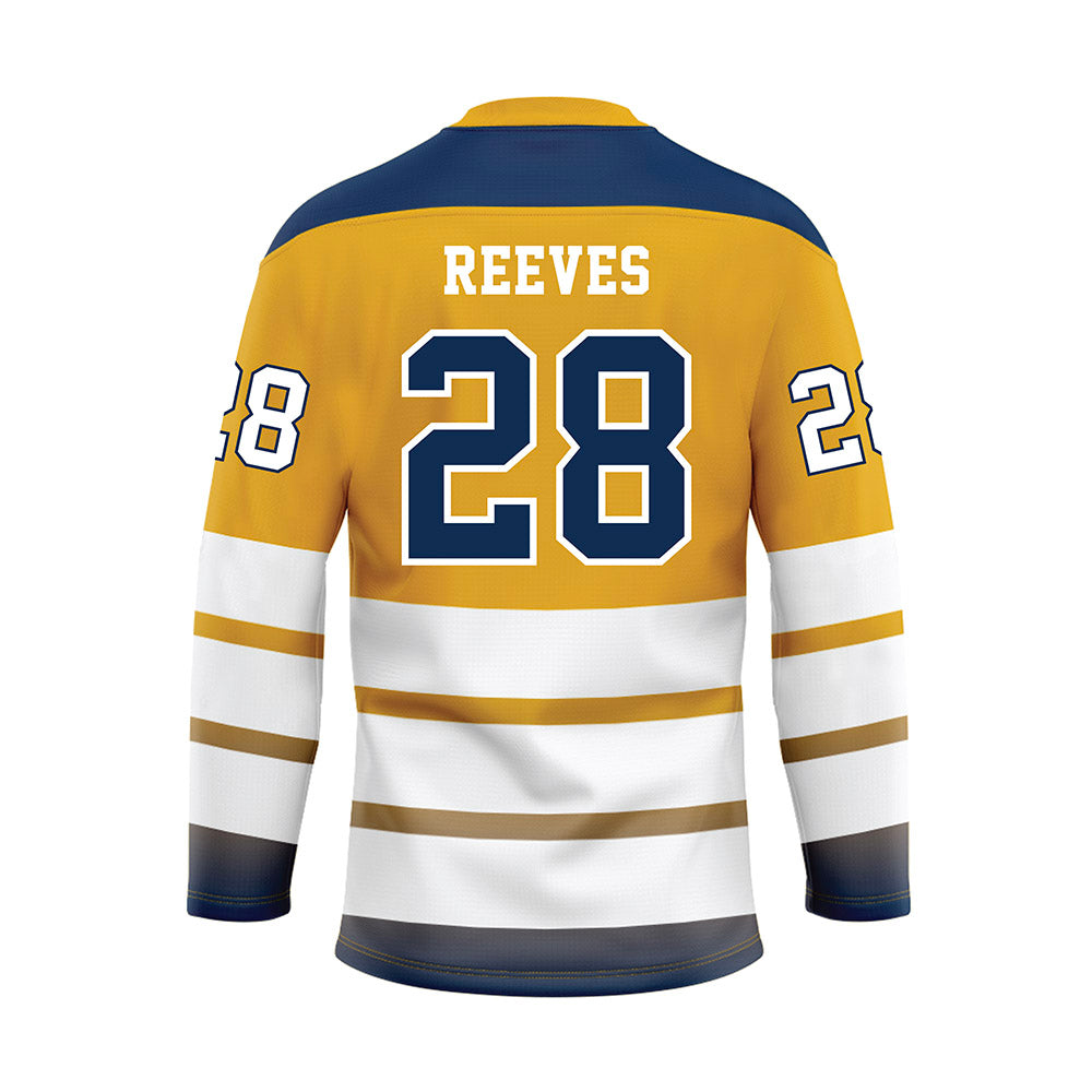 UTC - NCAA Women's Soccer : Emma Reeves - Gold Hockey Jersey-1