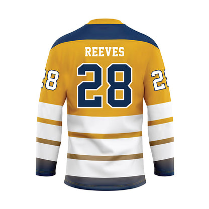 UTC - NCAA Women's Soccer : Emma Reeves - Gold Hockey Jersey-1