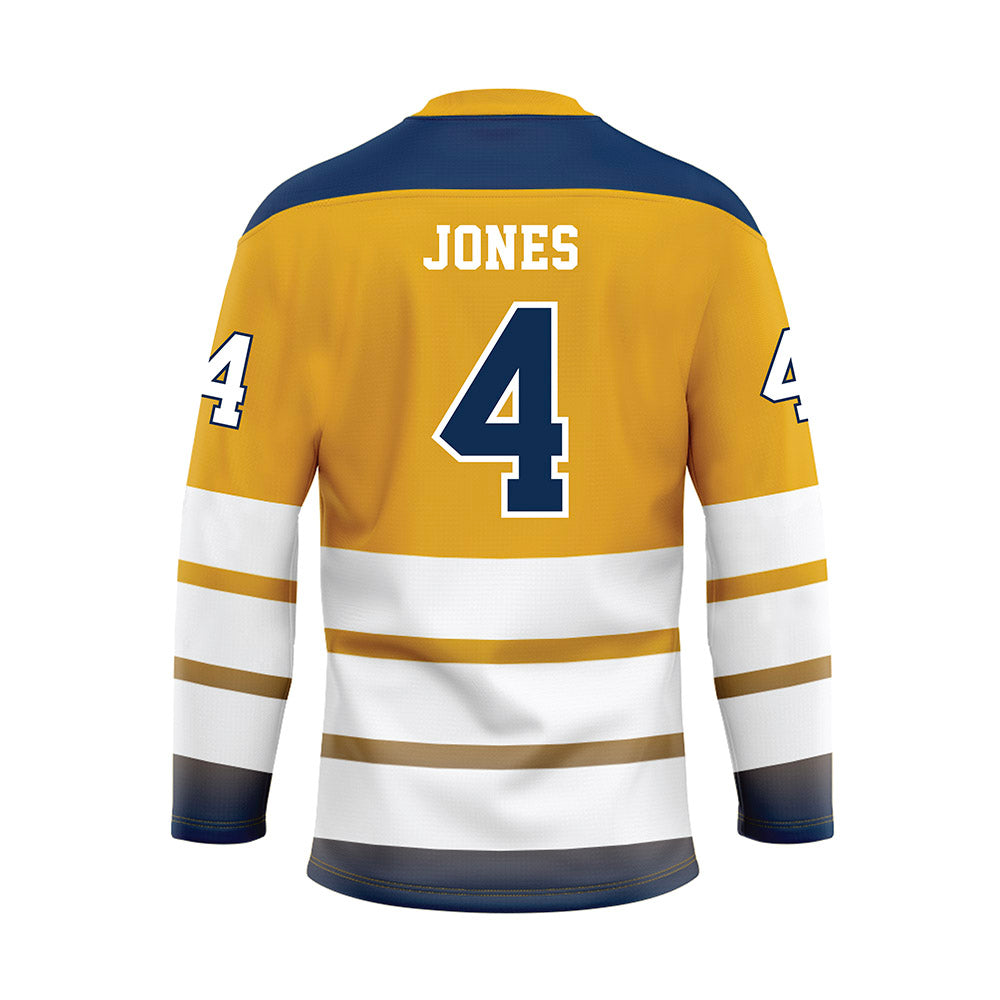 UTC - NCAA Softball : Raven Jones - Gold Hockey Jersey-1