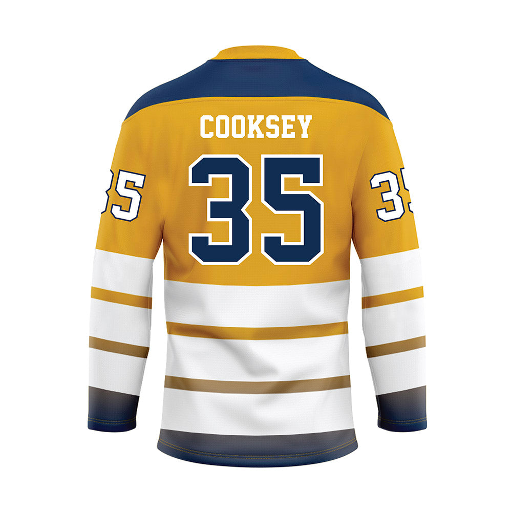 UTC - NCAA Football : Martez Cooksey - Gold Hockey Jersey-1