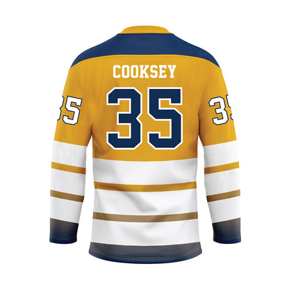 UTC - NCAA Football : Martez Cooksey - Gold Hockey Jersey-1