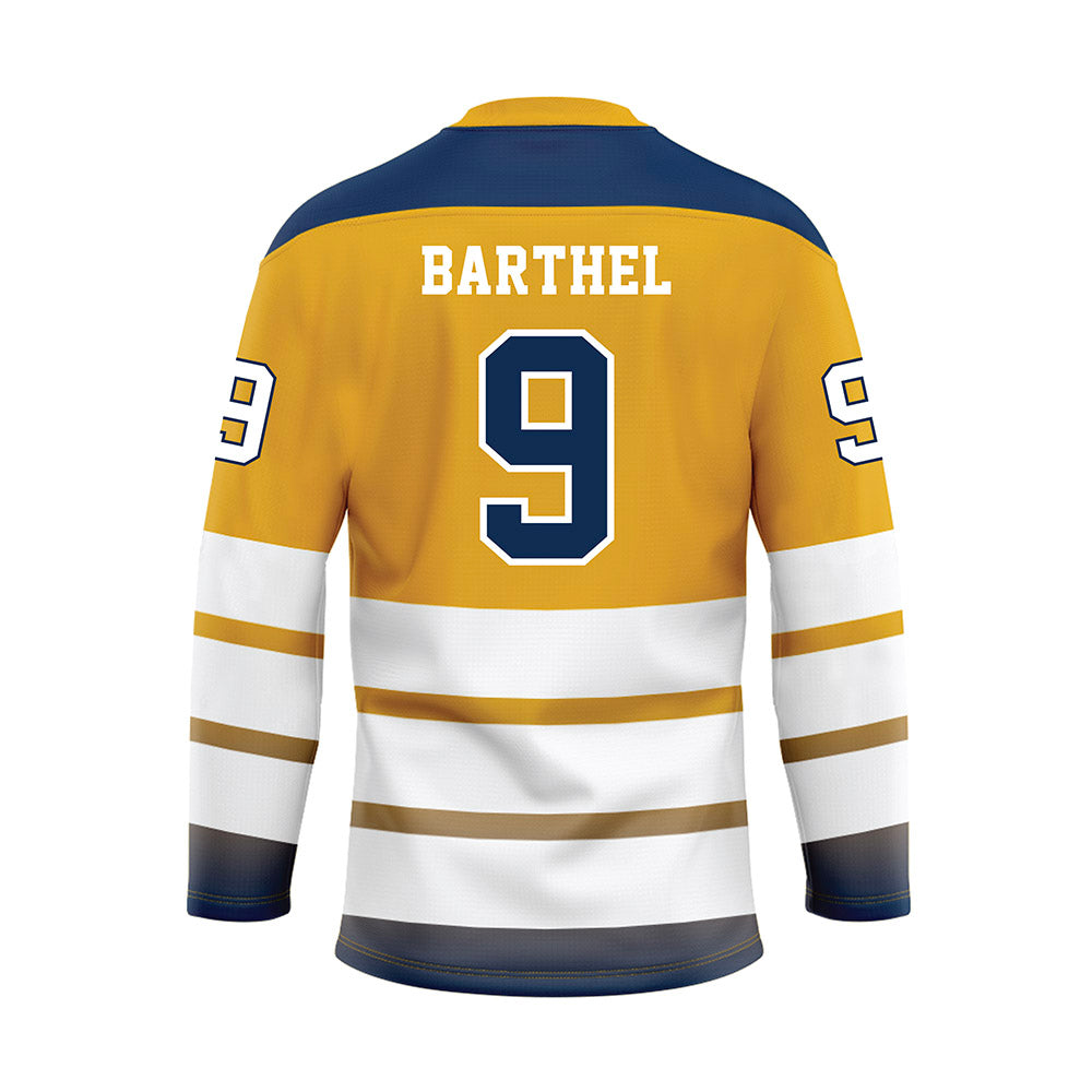 UTC - NCAA Women's Volleyball : Caiti Barthel - Gold Hockey Jersey-1