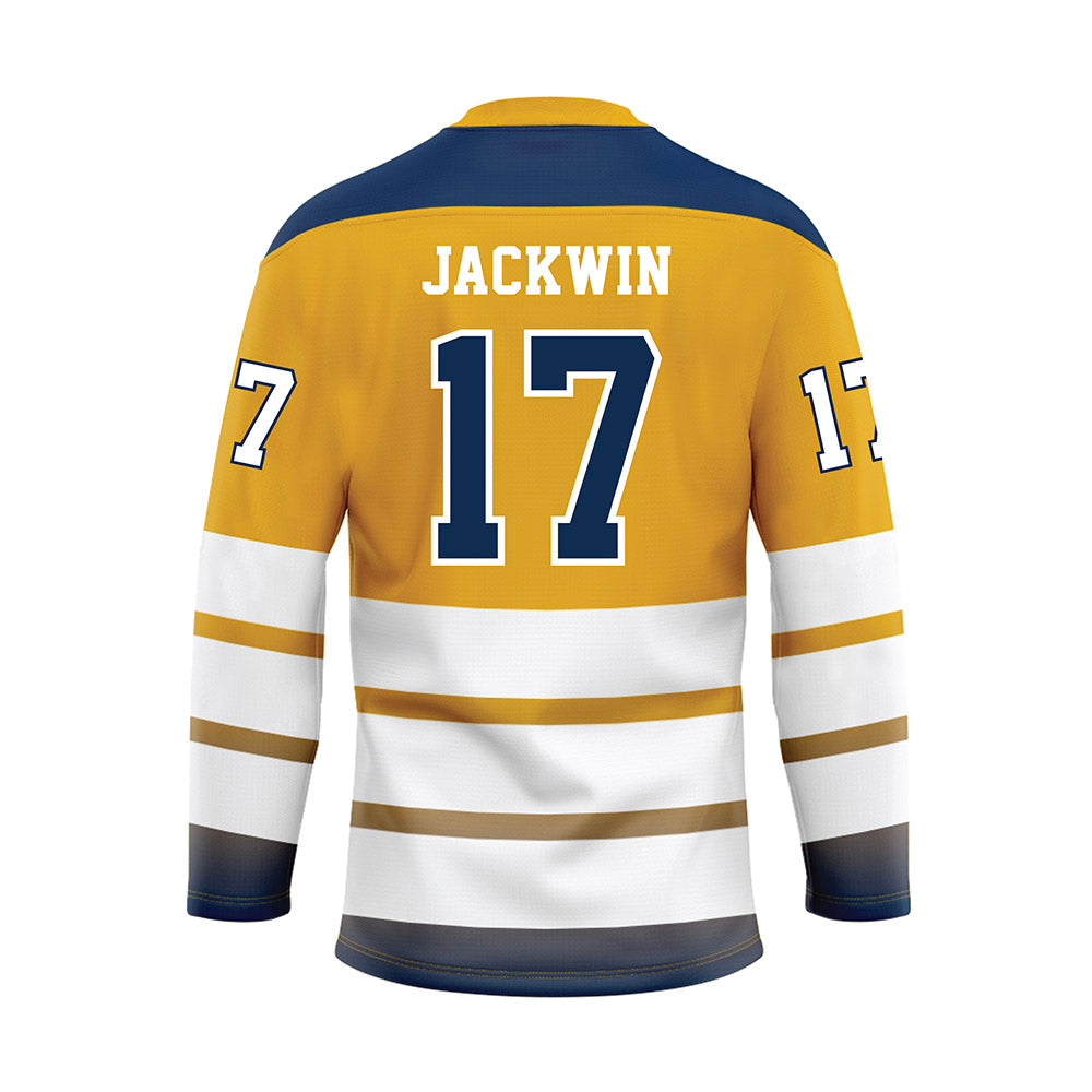 UTC - NCAA Women's Volleyball : Sydney Jackwin - Gold Hockey Jersey-1