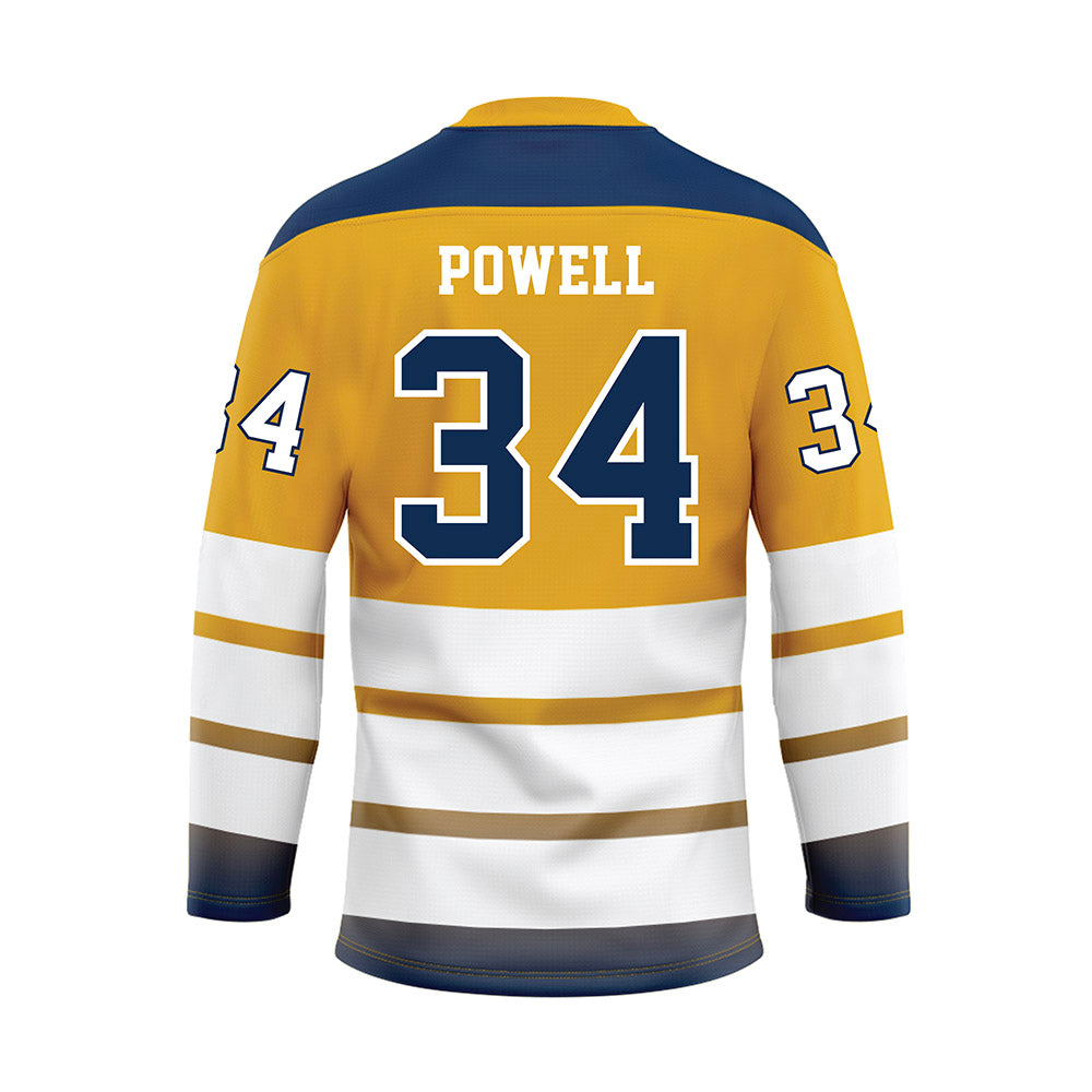 UTC - NCAA Football : Hudson Powell - Gold Hockey Jersey-1