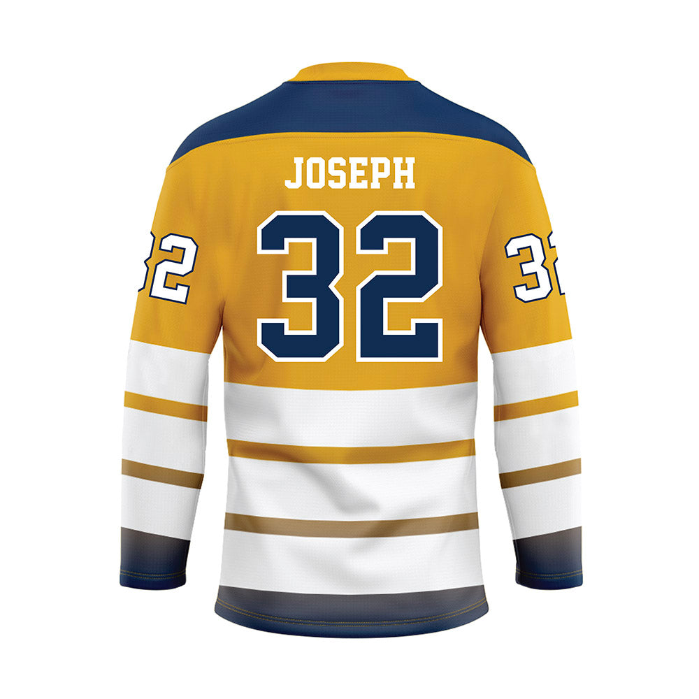 UTC - NCAA Football : Kobe Joseph - Gold Hockey Jersey-1