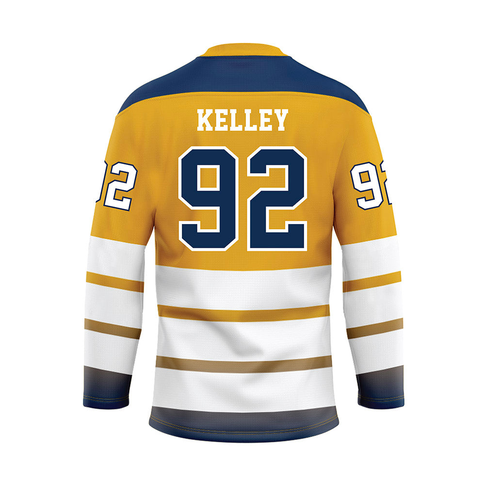 UTC - NCAA Football : Jude Kelley - Gold Hockey Jersey-1