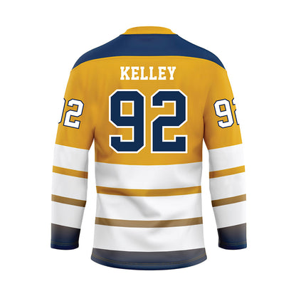 UTC - NCAA Football : Jude Kelley - Gold Hockey Jersey-1