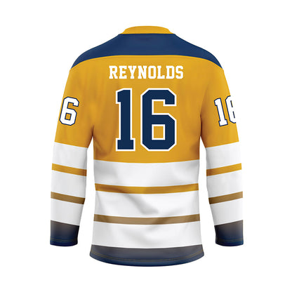 UTC - NCAA Women's Volleyball : Ashley Reynolds - Gold Hockey Jersey-1