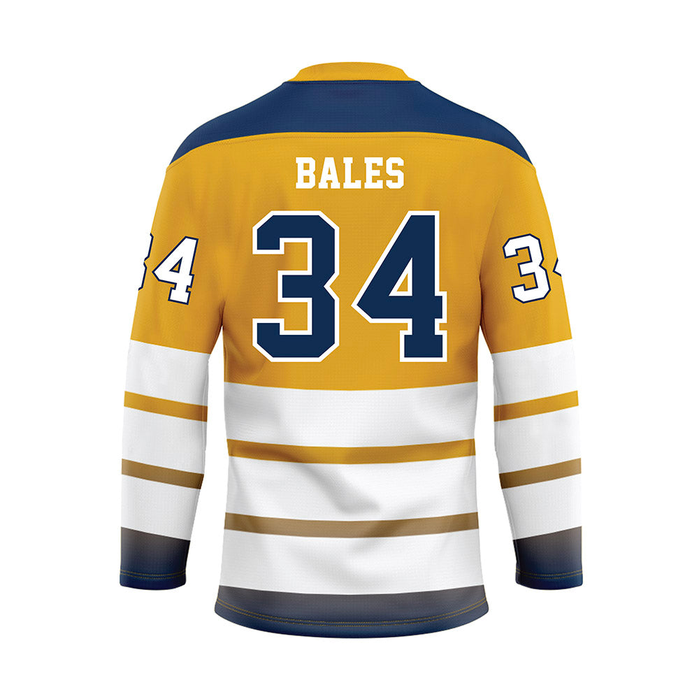 UTC - NCAA Softball : Emery Bales - Gold Hockey Jersey-1