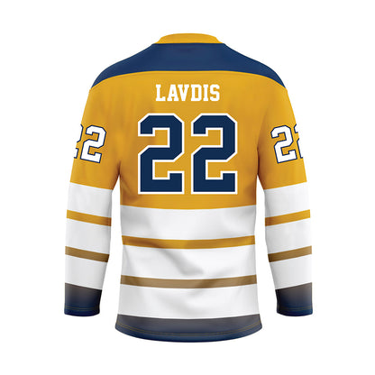 UTC - NCAA Softball : Alyssa Lavdis - Gold Hockey Jersey-1