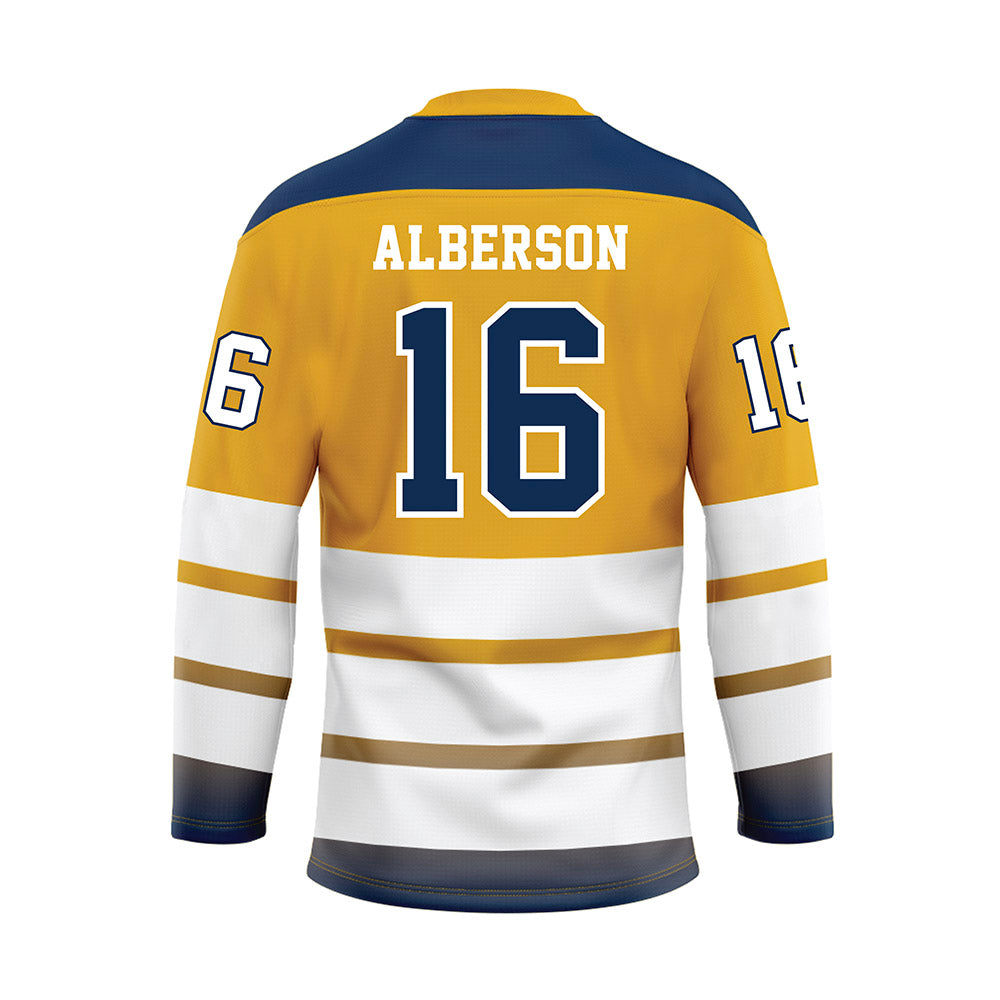 UTC - NCAA Football : Battle Alberson - Gold Hockey Jersey-1