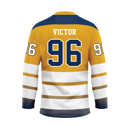 UTC - NCAA Football : Chris Victor - Gold Hockey Jersey-1