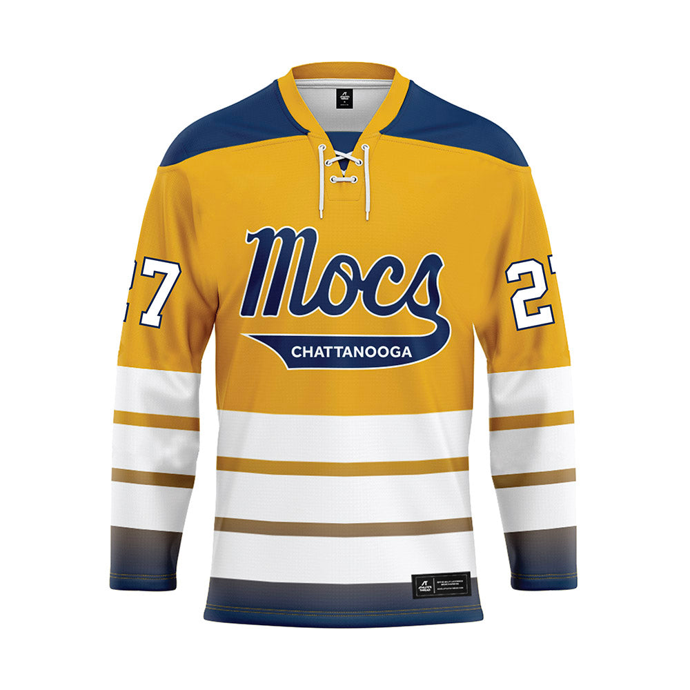 UTC - NCAA Football : Devante Adams - Gold Hockey Jersey-0