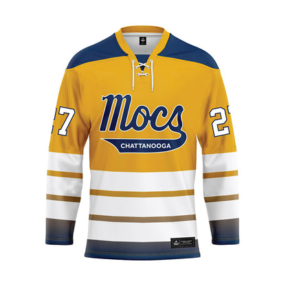 UTC - NCAA Football : Devante Adams - Gold Hockey Jersey-0