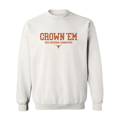Texas - NCAA Softball : - NCAA® Roster Shirt Crewneck Sweatshirt-0