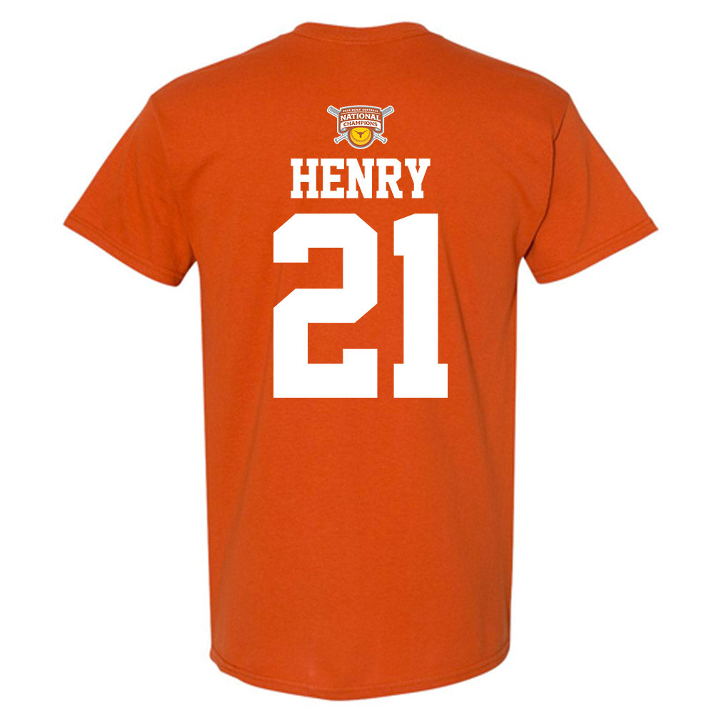 Texas - NCAA Softball : Kayden Henry - NCAA® Classic Shersey T-Shirt-1