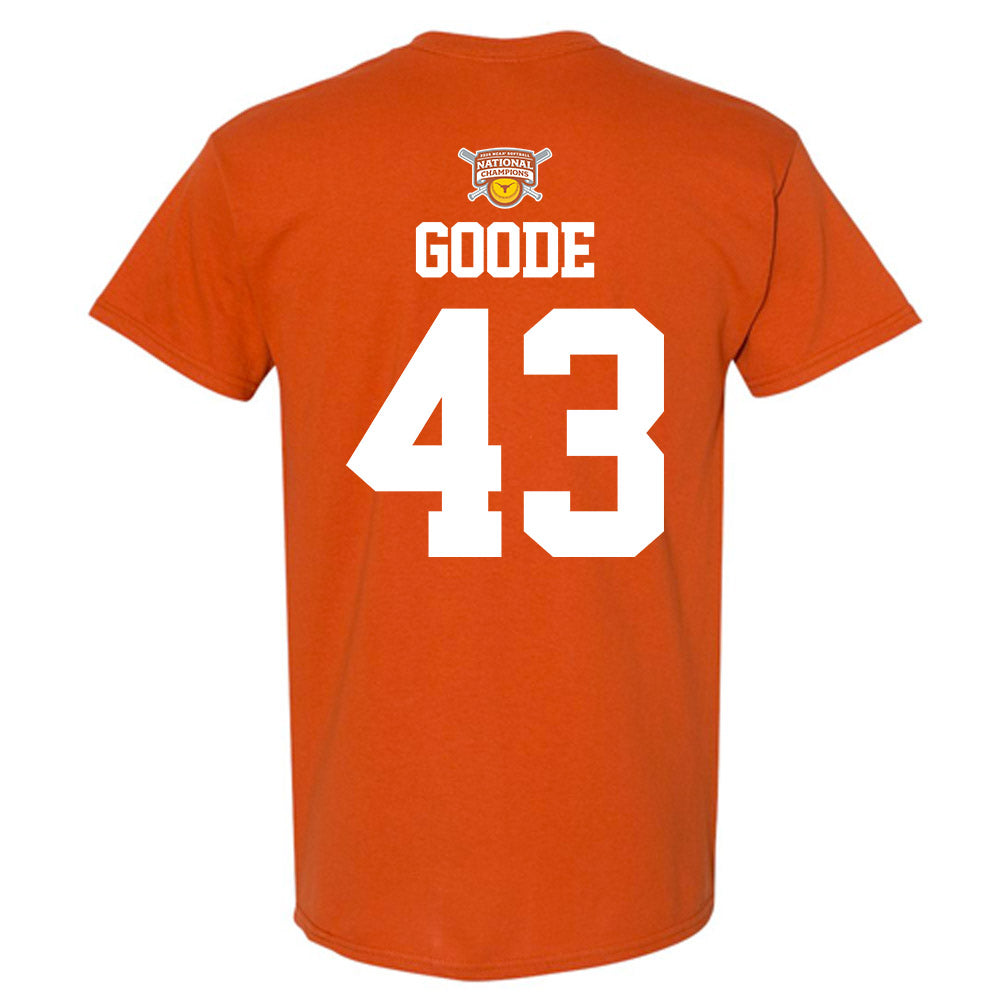 Texas - NCAA Softball : Leighann Goode - NCAA® Classic Shersey T-Shirt-1