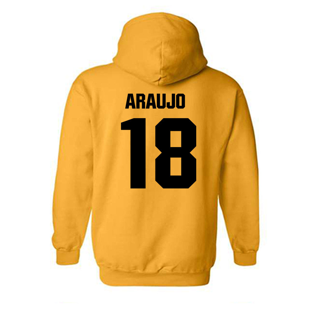Alabama State - NCAA Baseball : Caio Araujo - Classic Shersey Hooded Sweatshirt-1