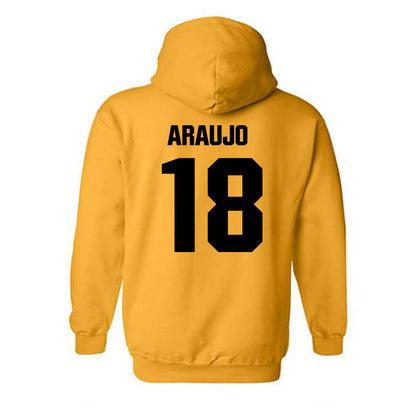 Alabama State - NCAA Baseball : Caio Araujo - Classic Shersey Hooded Sweatshirt-1