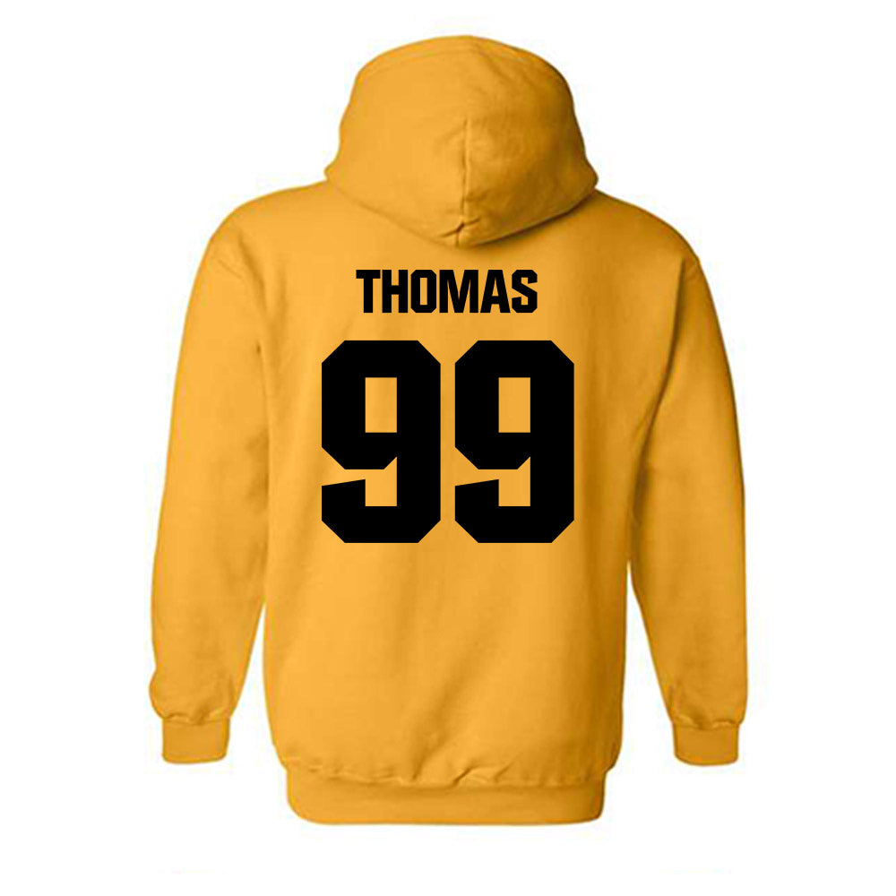 Alabama State - NCAA Football : Dezmon Thomas - Classic Shersey Hooded Sweatshirt-1