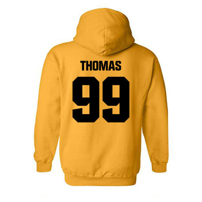 Alabama State - NCAA Football : Dezmon Thomas - Classic Shersey Hooded Sweatshirt-1
