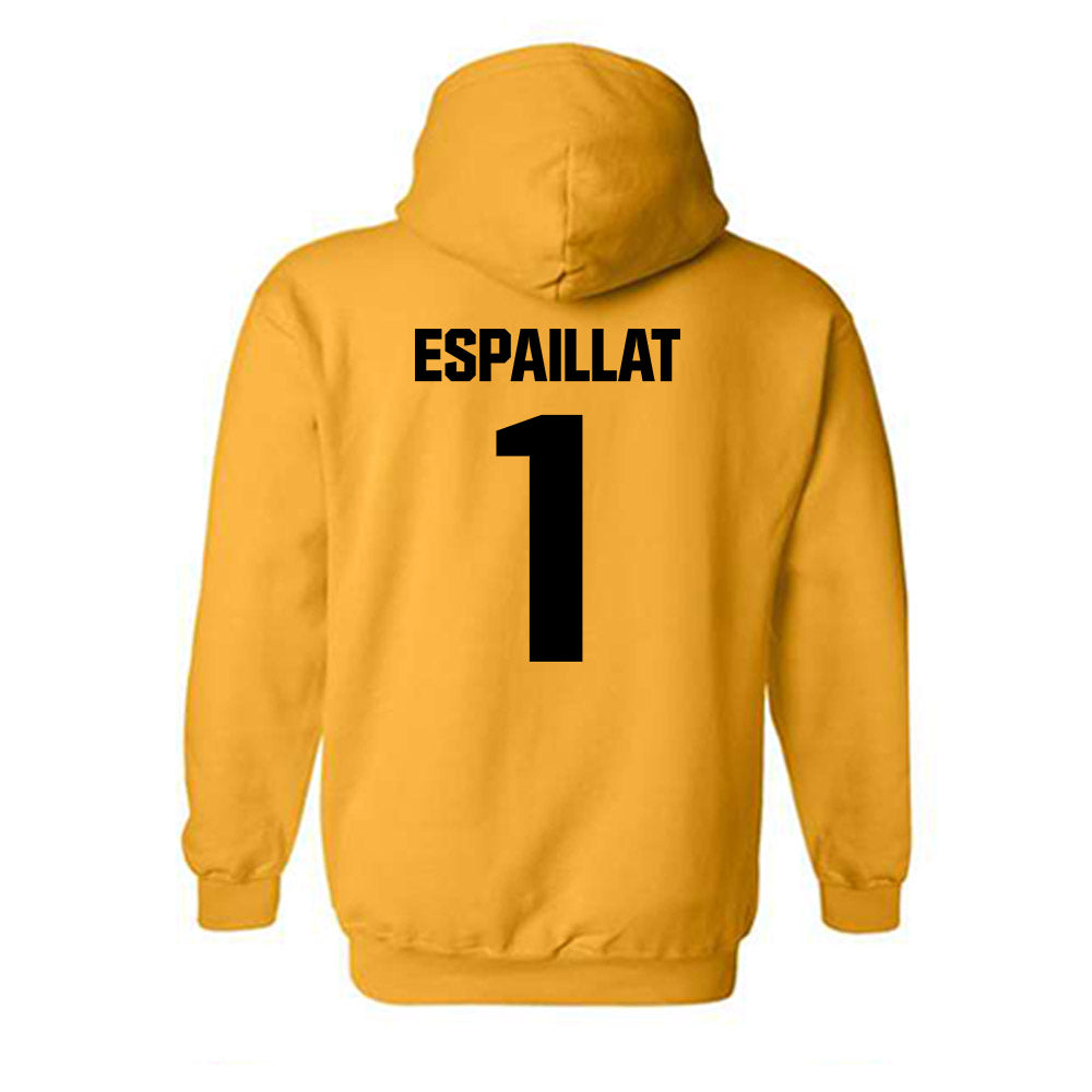 Alabama State - NCAA Baseball : Alex Espaillat - Classic Shersey Hooded Sweatshirt-1