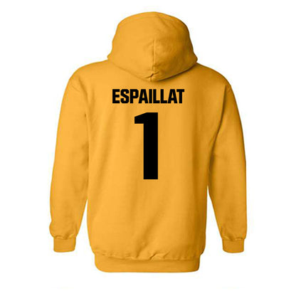 Alabama State - NCAA Baseball : Alex Espaillat - Classic Shersey Hooded Sweatshirt-1