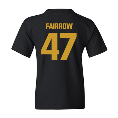 Alabama State - NCAA Football : Davier Fairrow - Classic Shersey Youth T-Shirt-1